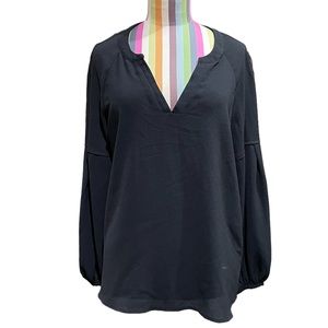 Vince Camuto Black Long Sleeve Blouse 0615